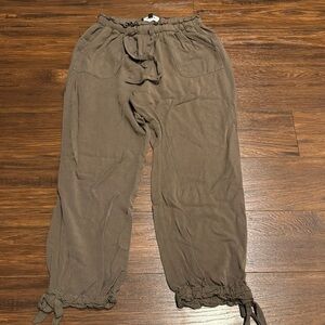 Lulus Lightweight Ankle Pants, size S
